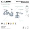 Kingston Brass KS1162BPL 8" Widespread Bathroom Faucet, Polished Brass KS1162BPL